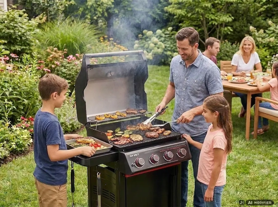 Weber Spirit E 425C Stealth Gasgrill