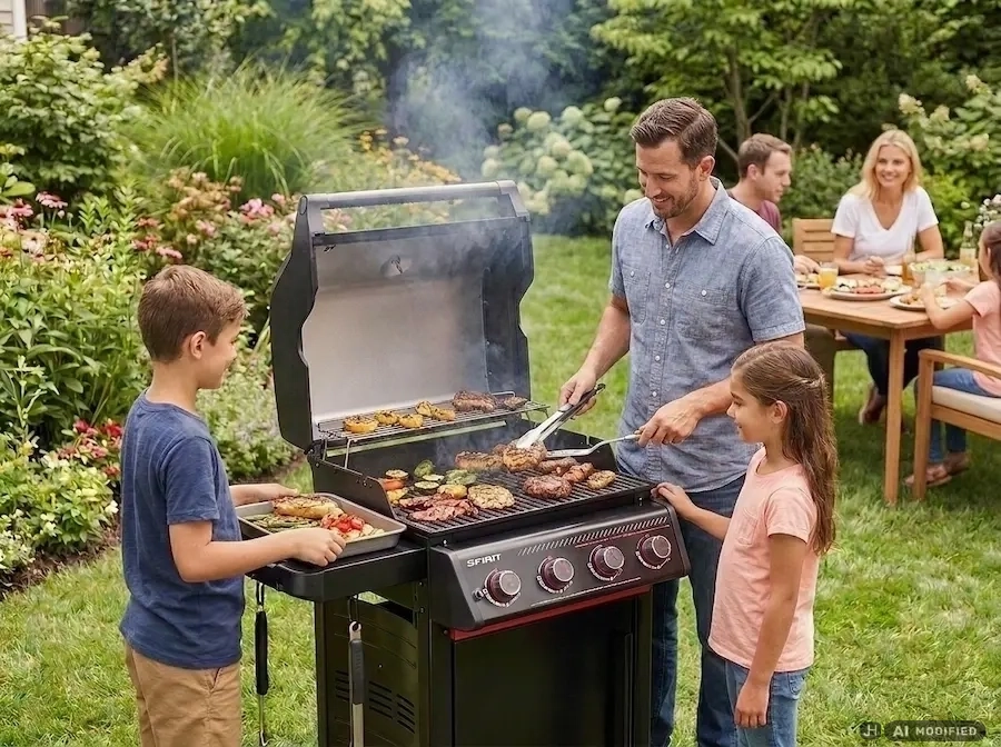 Weber Spirit E 425C Stealth Gasgrill